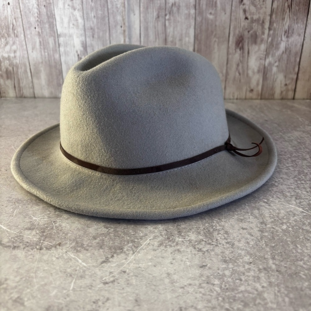 Yellow 108 Luke Merino Wool Fedora